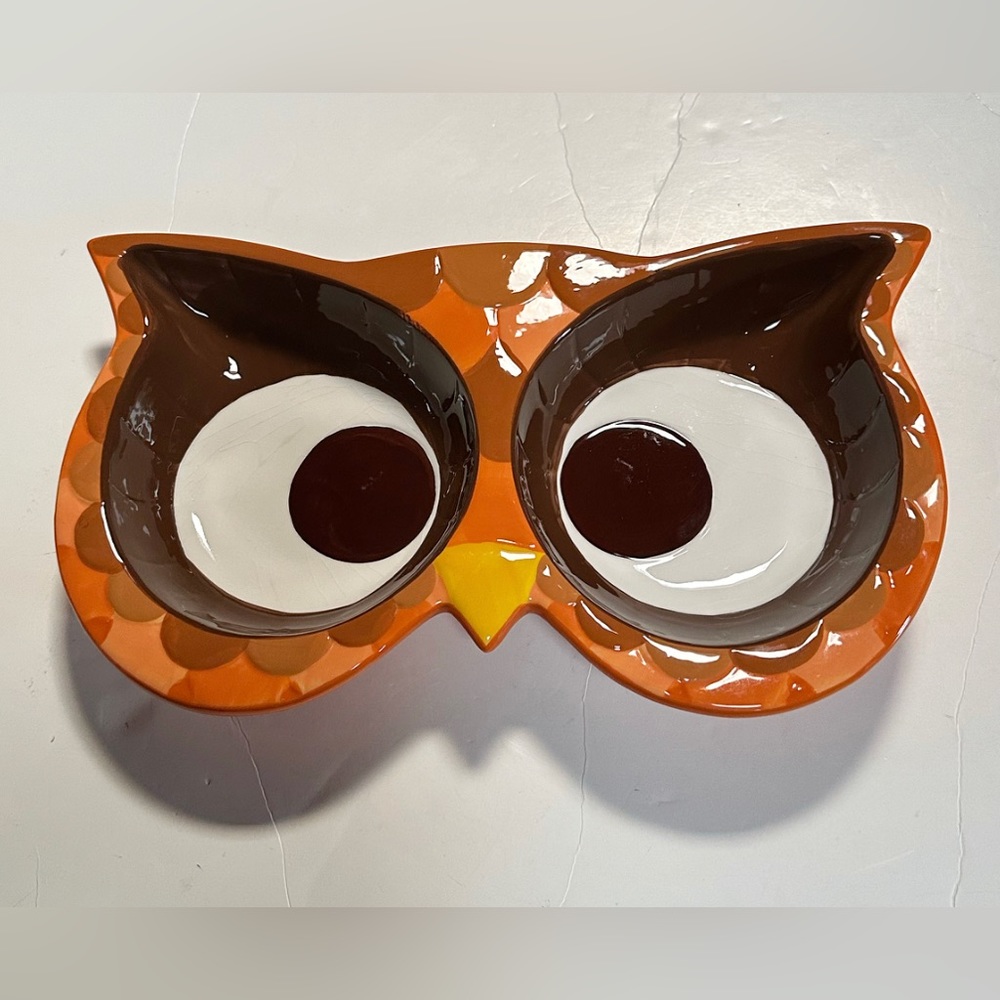 Owl Ceramic Platter